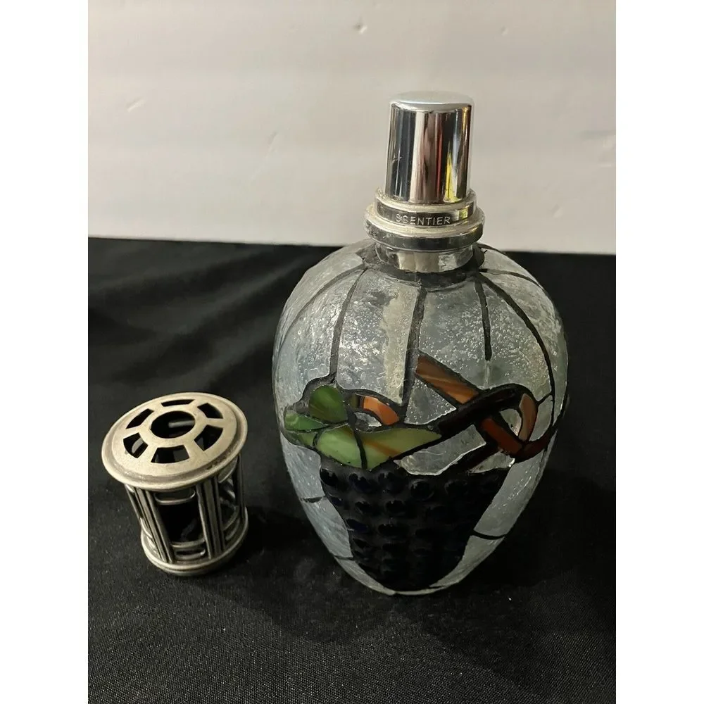 Stained Glass Grapes Scentier Fragrance Lamp‎